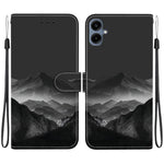 For Samsung Galaxy A08 4G / A07 4G Case Pattern Printing PU Leather Wallet Flip Stand Phone Cover with Wrist Strap