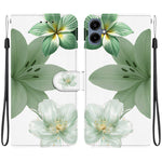 For Samsung Galaxy A08 4G / A07 4G Case Pattern Printing PU Leather Wallet Flip Stand Phone Cover with Wrist Strap
