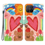For Xiaomi 17T Pro Case Pattern Printing PU Leather Wallet Flip Stand Phone Cover with Wrist Strap