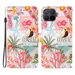 For Xiaomi 17T Pro Case Pattern Printing PU Leather Wallet Flip Stand Phone Cover with Wrist Strap