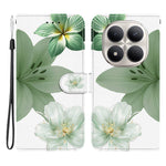 For Xiaomi Redmi Note 15 Pro+ 5G (Global) / Poco M8 Pro 5G Case Pattern Printing PU Leather Wallet Flip Stand Phone Cover with Wrist Strap