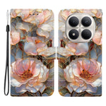 For Xiaomi Redmi Note 15 Pro 5G (Global) Case Pattern Printing PU Leather Wallet Flip Stand Phone Cover with Wrist Strap