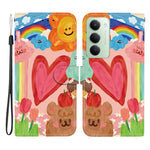 For Xiaomi Redmi 15 4G (EU) (171mm) / 15 5G (EU) (171mm)Case Pattern Printing PU Leather Wallet Flip Stand Phone Cover with Wrist Strap