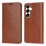 Til Samsung Galaxy S26 FE Cover i Crazy Horse Tekstur Splitlæder med Pung