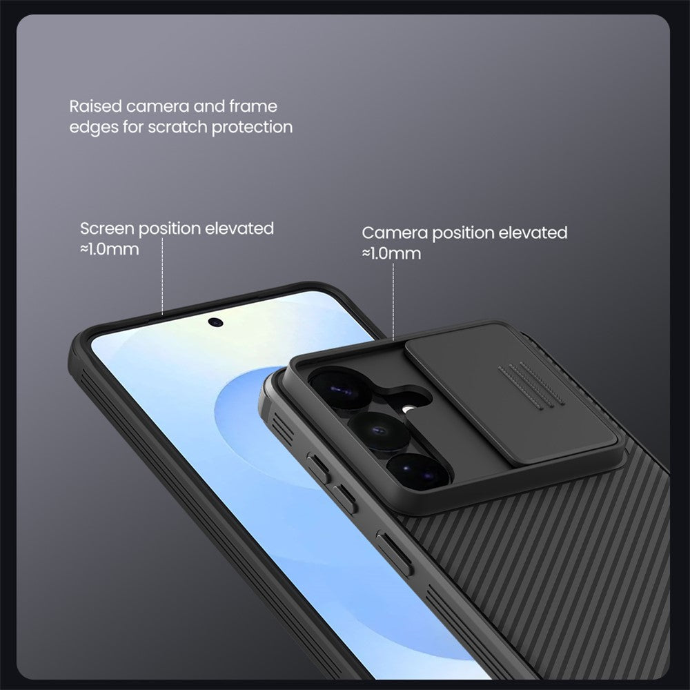 NILLKIN Camshield Pro Series For Samsung Galaxy S26 FE Case PC + TPU Phone Cover with Camera Slider
