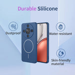 For Honor X70 5G  /  X9d 5G  /  Magic8 Lite 5G Magnetic Case Anti Drop Soft TPU Phone Back Cover