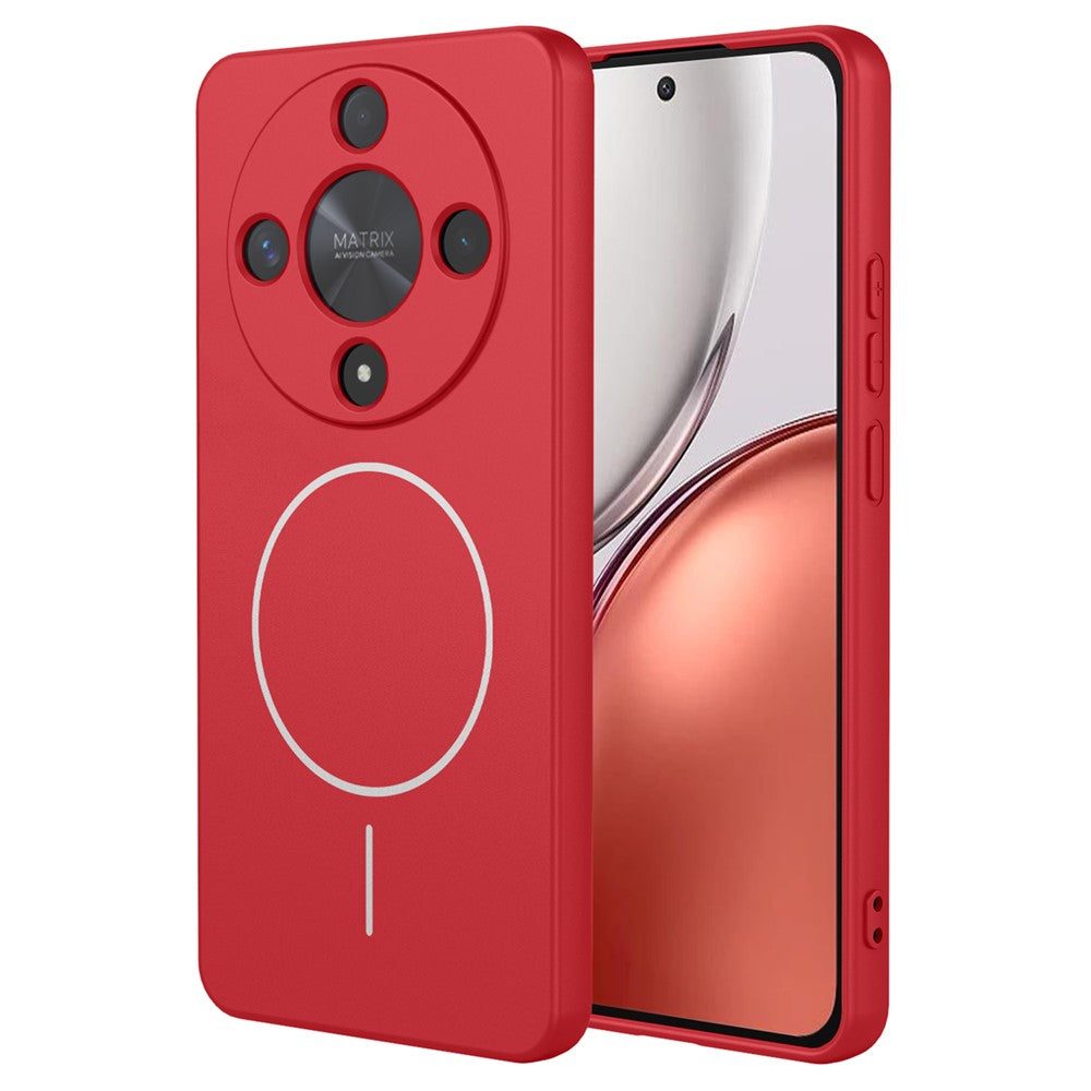 For Honor X70 5G  /  X9d 5G  /  Magic8 Lite 5G Magnetic Case Anti Drop Soft TPU Phone Back Cover