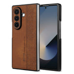 AZNS For Samsung Galaxy Z Fold8 Ultra Champion Edition Case PU Leather Covered TPU Phone Protective Cover