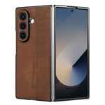 AZNS For Samsung Galaxy Z Fold8 Ultra Champion Edition Case PU Leather Covered TPU Phone Protective Cover