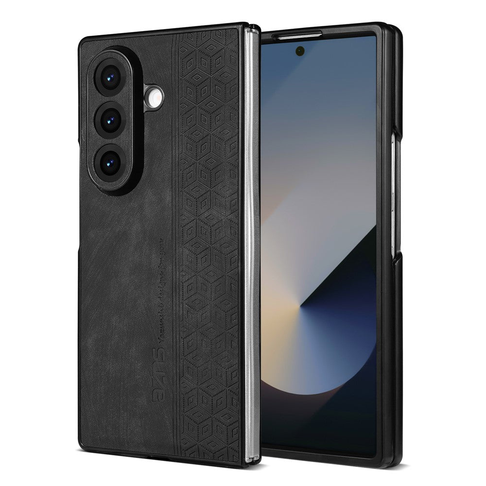 AZNS For Samsung Galaxy Z Fold8 Ultra Champion Edition Case PU Leather Covered TPU Phone Protective Cover