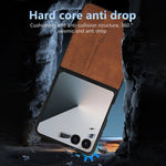AZNS til Samsung Galaxy Z Flip8 Champion Edition etui PU-læderbeklædt TPU telefonbeskyttelsescover