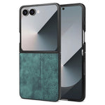 AZNS til Samsung Galaxy Z Flip8 Champion Edition etui PU-læderbeklædt TPU telefonbeskyttelsescover