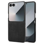 AZNS til Samsung Galaxy Z Flip8 Champion Edition etui PU-læderbeklædt TPU telefonbeskyttelsescover