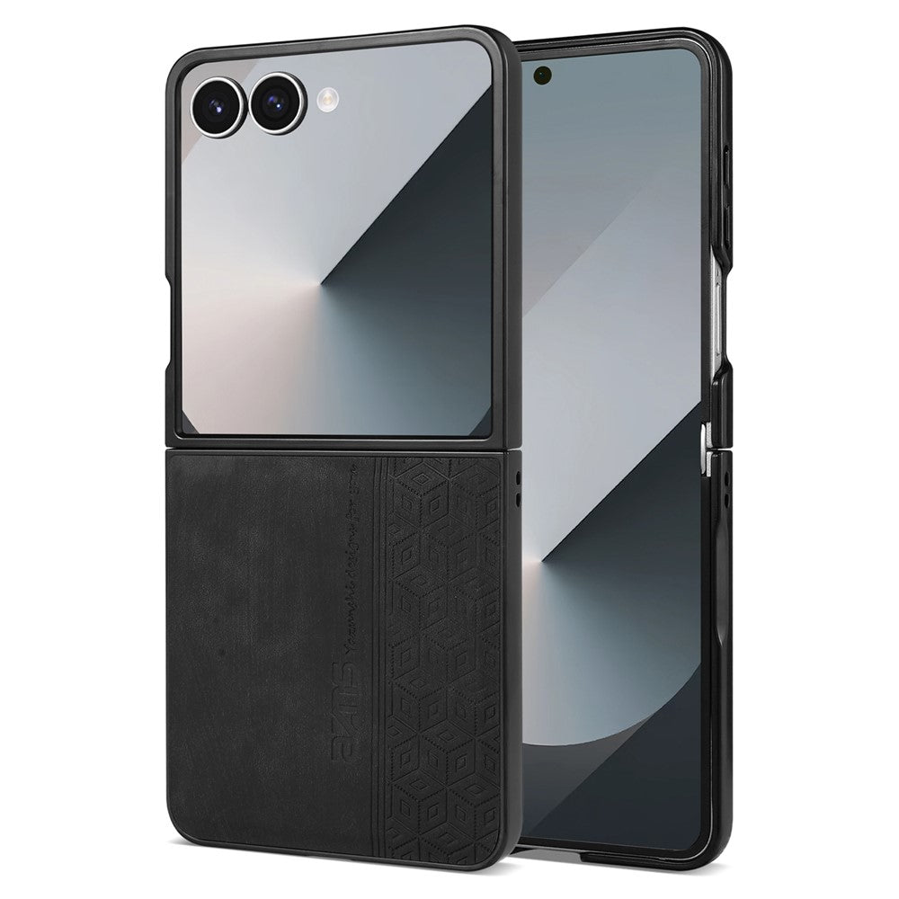 AZNS til Samsung Galaxy Z Flip8 Champion Edition etui PU-læderbeklædt TPU telefonbeskyttelsescover