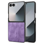 AZNS til Samsung Galaxy Z Flip8 Champion Edition etui PU-læderbeklædt TPU telefonbeskyttelsescover