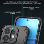 For Oppo Reno16 5G (Global) Case Rotatable Ring Kickstand PC + TPU Shockproof Phone Cover
