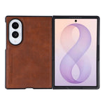 X-LEVEL Bojue-3 Series til Samsung Galaxy Z Fold8 cover Læderbelagt PC + TPU telefonbagside