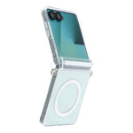 X-LEVEL til Samsung Galaxy Z Flip8 Magnetisk cover Hængselbeskyttelse Krystalklar PC Telefoncover