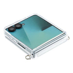 X-LEVEL til Samsung Galaxy Z Flip8 Magnetisk cover Hængselbeskyttelse Krystalklar PC Telefoncover