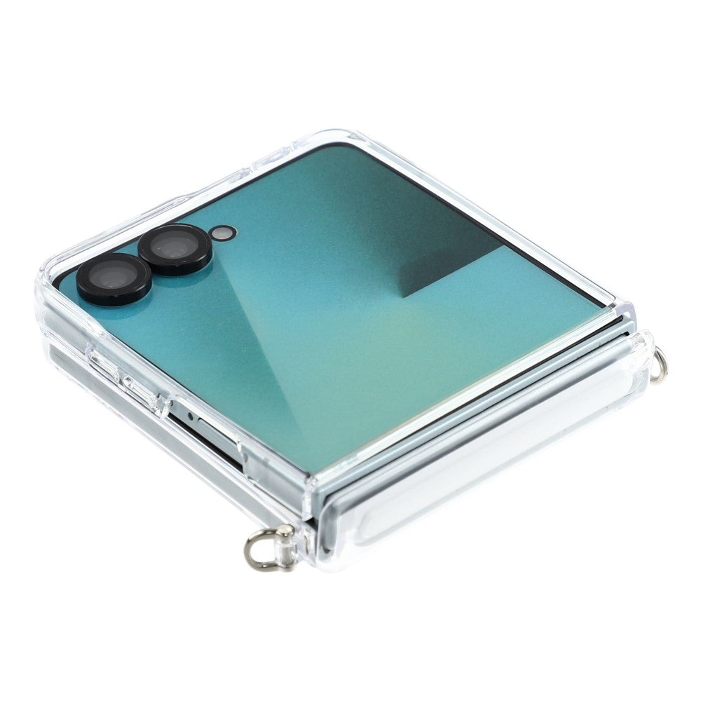 X-LEVEL til Samsung Galaxy Z Flip8 Magnetisk cover Hængselbeskyttelse Krystalklar PC Telefoncover