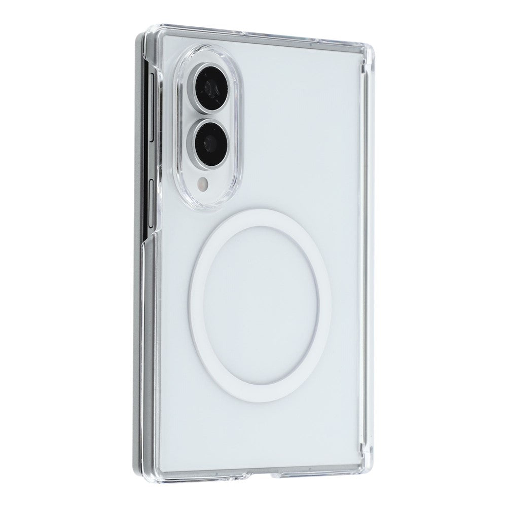 X-LEVEL for Samsung Galaxy Z Fold8 Magnetic Case Hinge Protection Crystal Clear PC Phone Cover