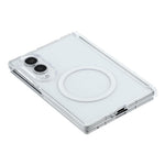 X-LEVEL for Samsung Galaxy Z Fold8 Magnetic Case Hinge Protection Crystal Clear PC Phone Cover