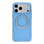 JAUCASE til iPhone 18 Pro Max / 17 Pro Max Cover Magnetisk Stander Bølgetekstur PC + TPU Airbag Hjørnebeskyttelse Telefoncover med Kameraknap