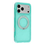 JAUCASE for iPhone 18 Pro / 17 Pro Case Magnetic Kickstand Wave Texture PC + TPU Airbag Corner Protection Phone Cover with Camera Control Button
