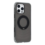 JAUCASE til iPhone 16 Pro Max cover magnetisk kickstand bølgetekstur PC + TPU airbag hjørnebeskyttelse telefoncover med kamerakontrolknap