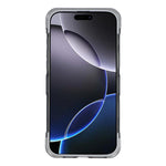 JAUCASE til iPhone 16 Pro Max cover magnetisk kickstand bølgetekstur PC + TPU airbag hjørnebeskyttelse telefoncover med kamerakontrolknap