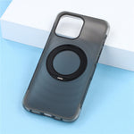 JAUCASE til iPhone 16 Pro Max cover magnetisk kickstand bølgetekstur PC + TPU airbag hjørnebeskyttelse telefoncover med kamerakontrolknap