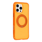 JAUCASE til iPhone 16 Pro Max cover magnetisk kickstand bølgetekstur PC + TPU airbag hjørnebeskyttelse telefoncover med kamerakontrolknap
