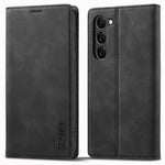 LC.IMEEKE For Samsung Galaxy S23+ Drop-proof PU Leather Folio Flip Case Wallet Stand Magnetic Auto-absorbed Cell Phone Cover