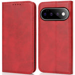 For Google Pixel 11 Pro XL Case PU Leather Calf Textured Magnetic Closing Smart Phone Cover