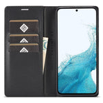 LC.IMEEKE til Samsung Galaxy A54 5G Carbon Fiber Tekstur Telefon Flip Læder Pung Etui Stødsikkert Mobiltelefon Cover