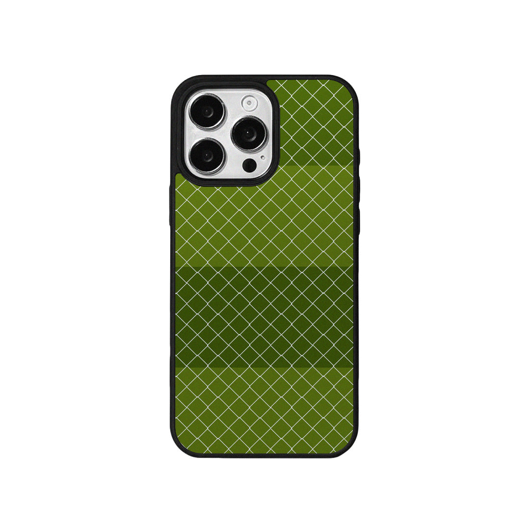 EYCASE for iPhone 16 Pro Striped Series Magnetic Case TPU + Acrylic Phone Cover