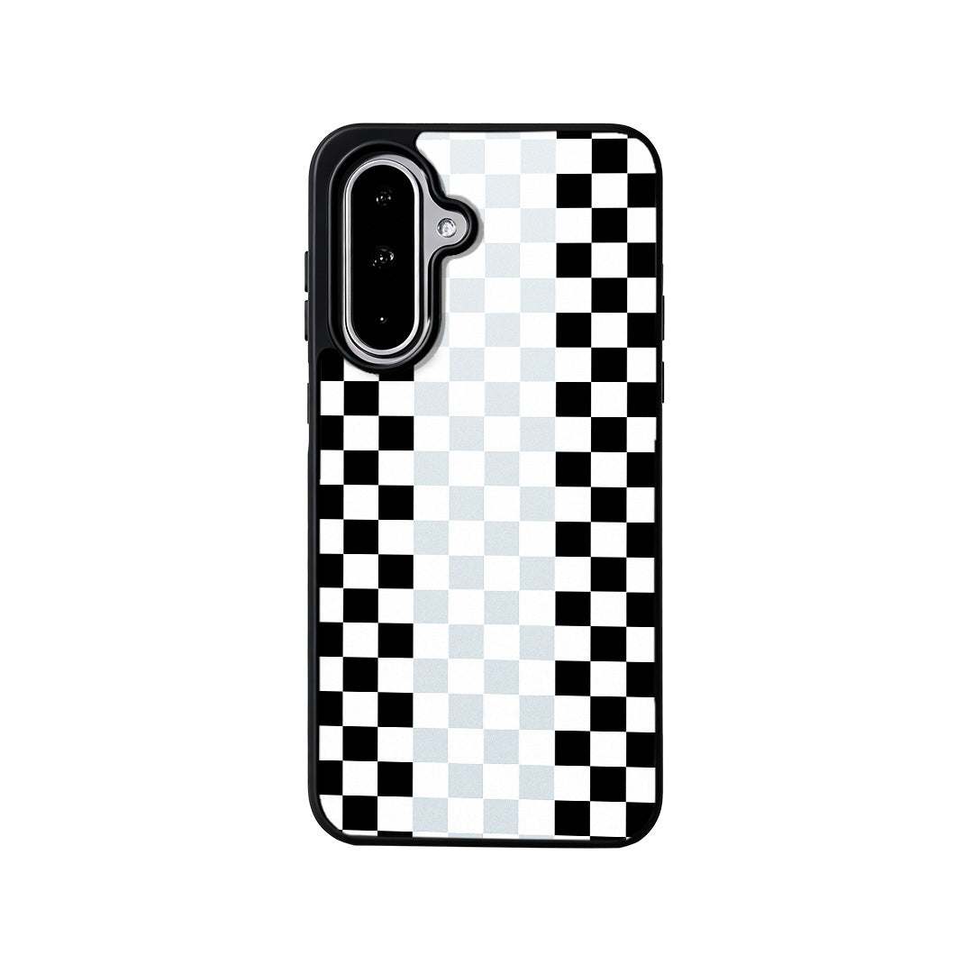 EYCASE for Samsung Galaxy A37 5G Striped Series Magnetic Case TPU + Acrylic Phone Cover