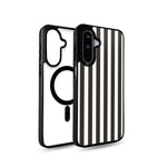 EYCASE for Samsung Galaxy A27 5G Striped Series Magnetic Case TPU + Acrylic Phone Cover