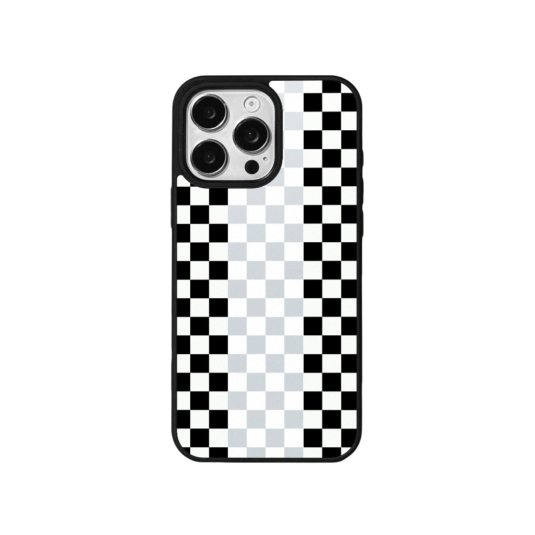 EYCASE for iPhone 15 Pro Max Striped Series Magnetic Case TPU + Acrylic Phone Cover
