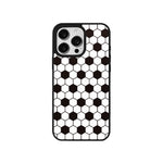 EYCASE for iPhone 15 Pro Max Striped Series Magnetic Case TPU + Acrylic Phone Cover