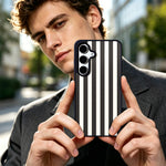 EYCASE for Samsung Galaxy S26+ Striped Series Magnetic Case TPU + Acrylic Phone Cover