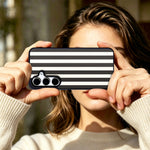 EYCASE for Samsung Galaxy S26+ Striped Series Magnetic Case TPU + Acrylic Phone Cover