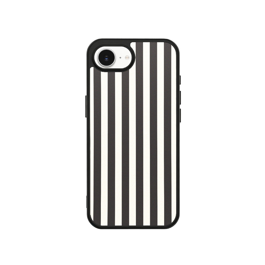 EYCASE for iPhone 16e / iPhone 17e Striped Series Magnetic Case TPU + Acrylic Phone Cover
