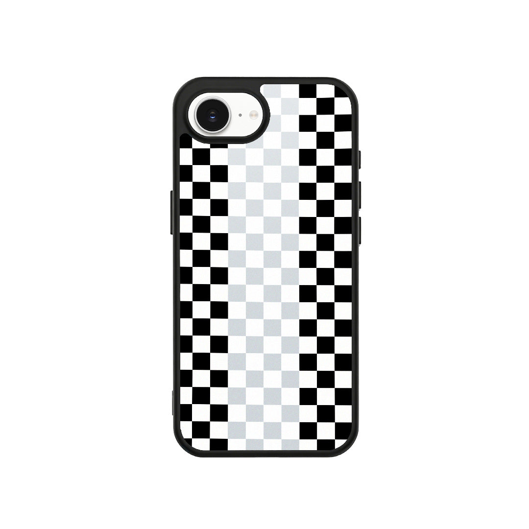 EYCASE for iPhone 16e / iPhone 17e Striped Series Magnetic Case TPU + Acrylic Phone Cover