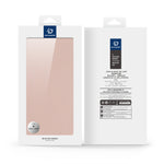 DUX DUCIS Skin Pro iPhone 18 Pro Läderfodral med Ställ - Rosa