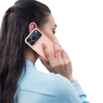 DUX DUCIS Skin Pro iPhone 18 Pro Läderfodral med Ställ - Rosa