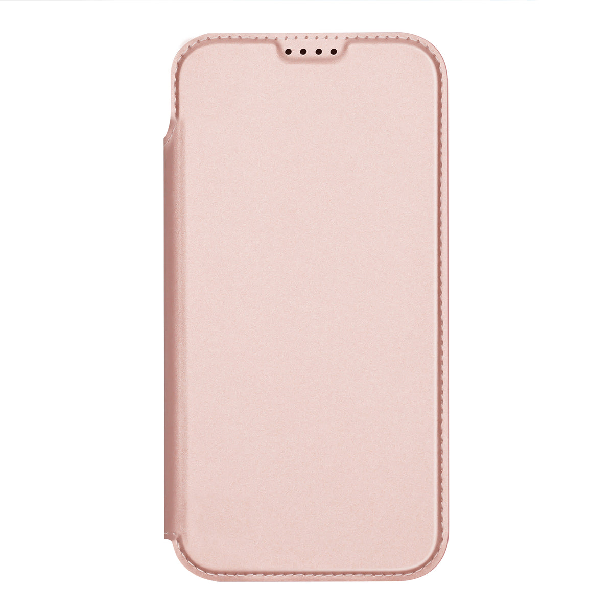 DUX DUCIS Skin Pro iPhone 18 Pro Läderfodral med Ställ - Rosa
