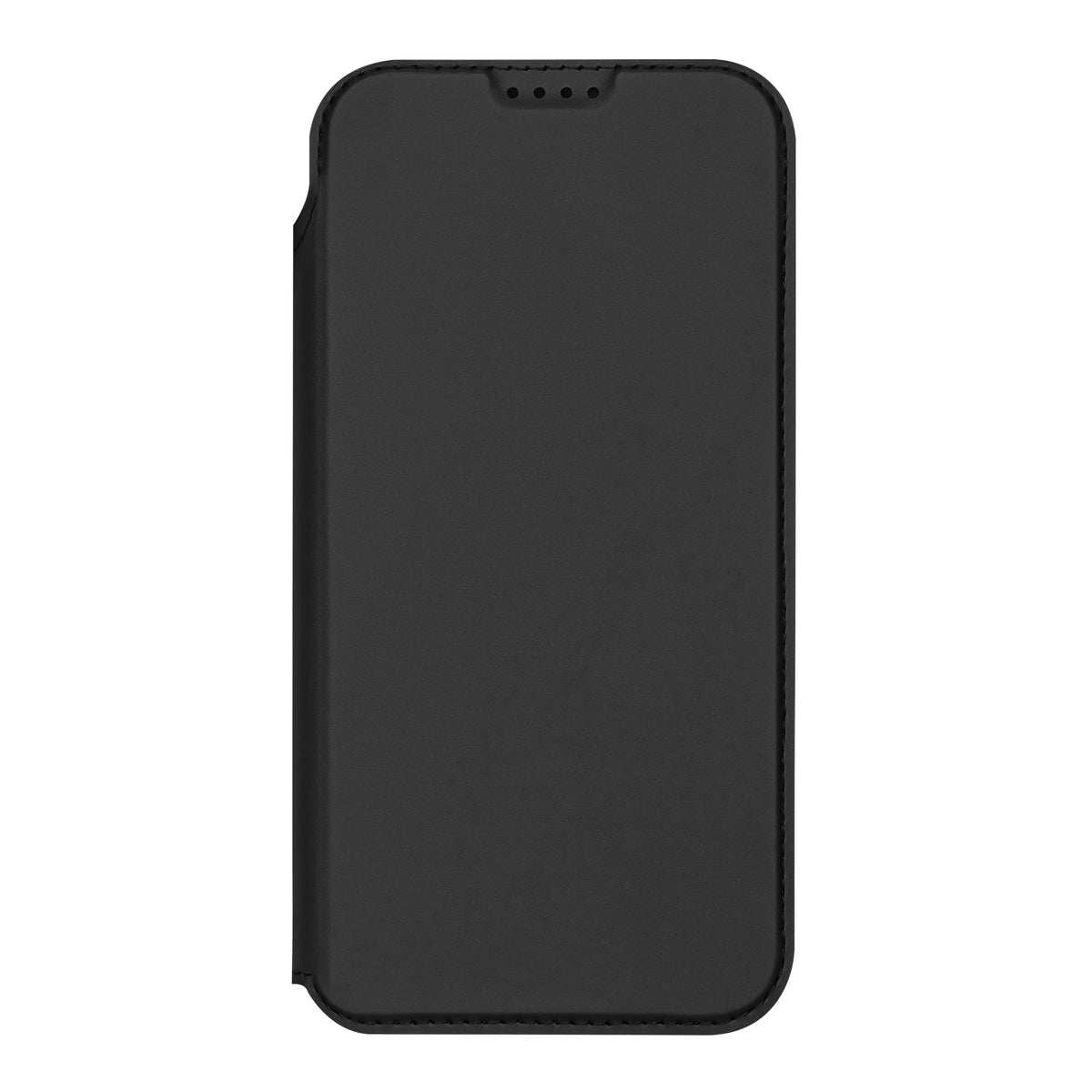 DUX DUCIS Skin Pro iPhone 18 Pro Max Läderfodral med Ställ - Svart