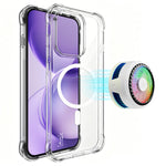 IMAK for Oppo Reno16 Pro 5G (Global) / Oppo Reno16 5G (Global) Magnetic Case Airbag Shockproof Protection TPU Phone Cover