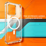 IMAK for Oppo Reno16 Pro 5G (Global) / Oppo Reno16 5G (Global) Magnetic Case Airbag Shockproof Protection TPU Phone Cover